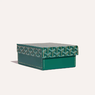 Goyard 4 Watch Case in Green MONTRET04CL09TY09P