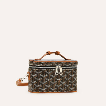 Goyard Muse Mini Vanity in Black Tan MUSEVAMINTY01CL03P