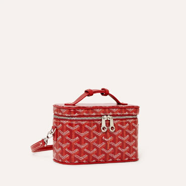 Goyard Muse Mini Vanity in Red MUSEVAMINTY02CL02P