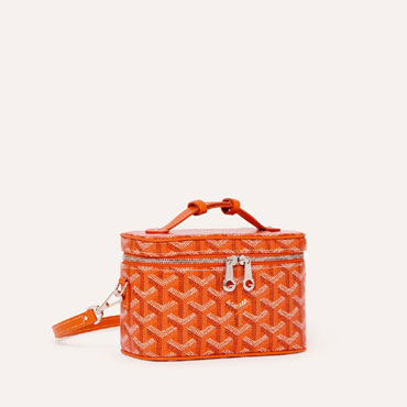 Goyard Muse Mini Vanity in Orange MUSEVAMINTY07CL07P