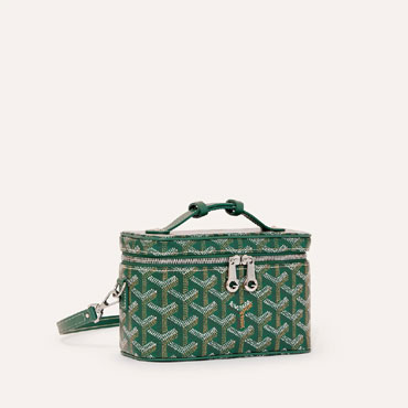 Goyard Muse Mini Vanity in Green MUSEVAMINTY09CL09P
