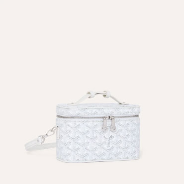 Goyard Muse Mini Vanity in White MUSEVAMINTY50CL50P