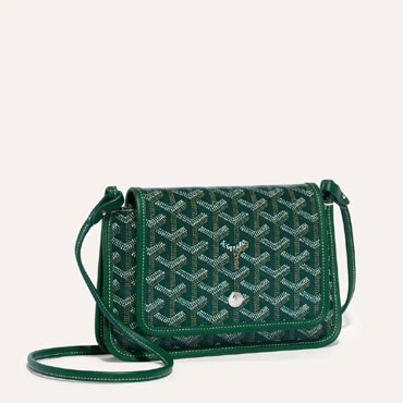 Goyard Plumet Pocket Wallet in Green PLUMETPMLTY09CL09P
