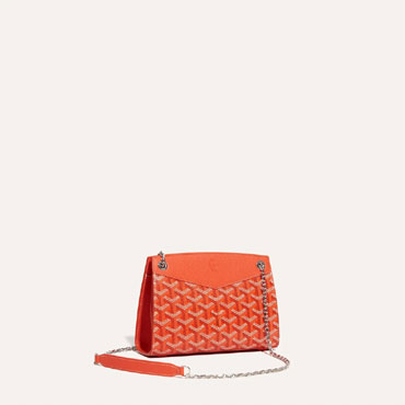 Goyard Rouette Structure Mini Bag in Orange ROUETSMINTY07CL07P
