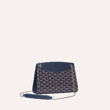 Goyard Rouette Structure PM Bag in Navy Blue ROUETSPMLTY12CL12P
