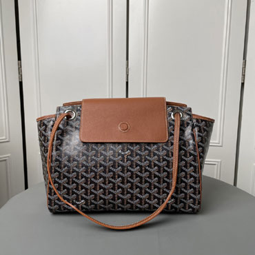 Goyard Rouette PM Bag in Black Tan ROUETTPMLTY01CL03P