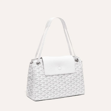 Goyard Rouette PM Bag in White ROUETTPMLTY50CL50P