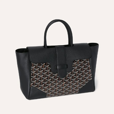 Goyard Saigon tote bag in Black SAIGOCMMLTY01CL01P