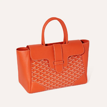 Goyard Saigon tote bag in Orange SAIGOCMMLTY07CL07P