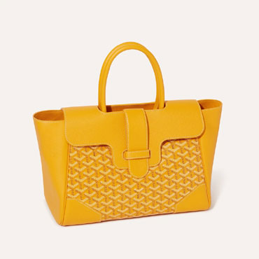Goyard Saigon tote bag in Yellow SAIGOCMMLTY08CL08P