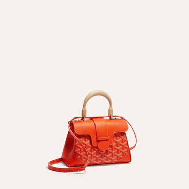 Goyard Saigon Souple Mini Bag in Orange SAIGONMINTY07CL07P