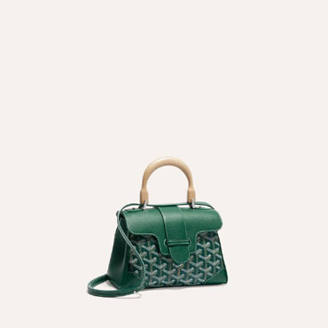 Goyard Saigon Souple Mini Bag in Green SAIGONMINTY09CL09P