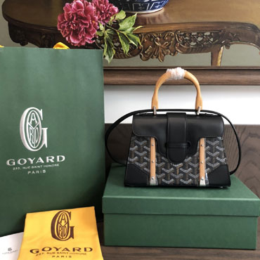 Goyard Saigon Structure Mini Bag in Black SAIGR2MINTY01CL01P