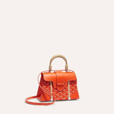 Goyard Saigon Structure Mini Bag in Orange SAIGR2MINTY07CL07P