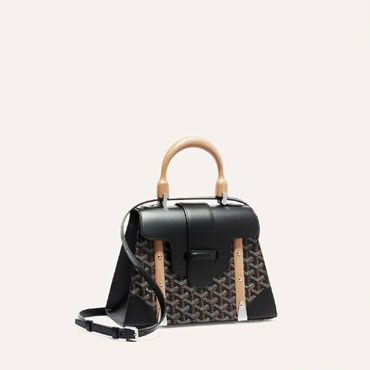 Goyard Saigon PM Bag in Black SAIGR2PMLTY01CL01P