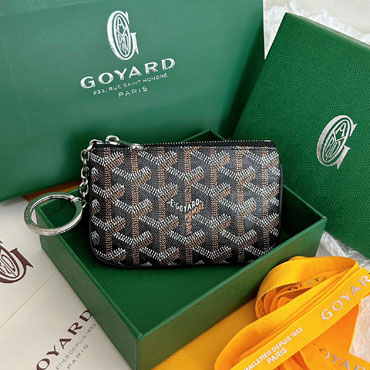 Goyard Senat Nano Key Pouch in Black SENAPCNANTY01CL01P