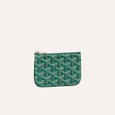 Goyard Senat Nano Key Pouch in Green SENAPCNANTY09CL09P