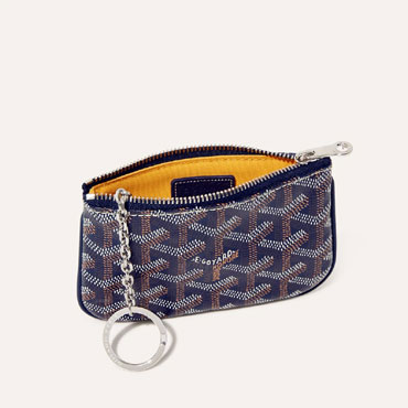 Goyard Senat Nano Key Pouch in Navy Blue SENAPCNANTY12CL12P