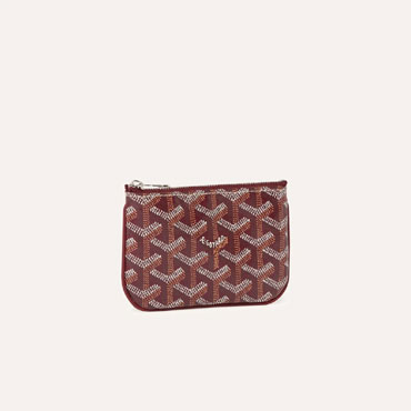 Goyard Senat Nano Key Pouch in Burgundy SENAPCNANTY33CL33P