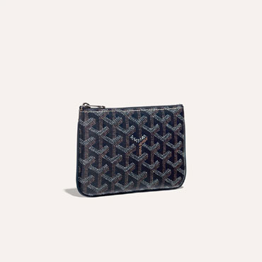 Goyard Senat Mini Wallet in Navy Blue SENAT2MINTY12CL12P
