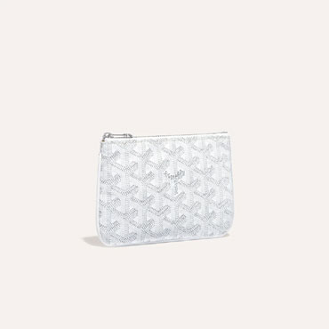 Goyard Senat Mini Wallet in White SENAT2MINTY50CL50P