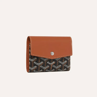 Goyard Saint-Gabriel Wallet in Black Tan STGABRPMLTY01CL03P