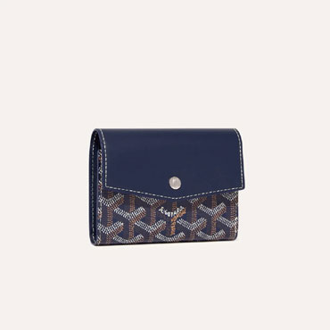 Goyard Saint-Gabriel Wallet in Navy Blue STGABRPMLTY12CL12P