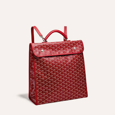 Goyard Saint Leger Backpack in Red STLEGEMMLTY02CG02P
