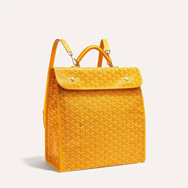 Goyard Saint Leger Backpack in Yellow STLEGEMMLTY08CG08P