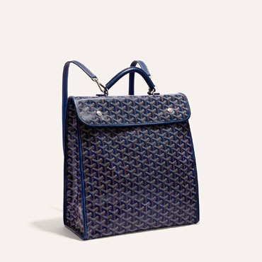 Goyard Saint Leger Backpack in Navy Blue STLEGEMMLTY12CG12P
