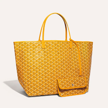 Goyard Saint Louis GM Bag in Yellow STLOUIGMLTY08CL08P