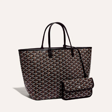 Goyard Saint Louis PM Bag in Black STLOUIPMLTY01CL01P