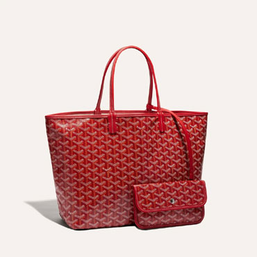 Goyard Saint Louis PM Bag in Red STLOUIPMLTY02CL02P