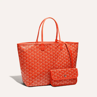 Goyard Saint Louis PM Bag in Orange STLOUIPMLTY07CL07P