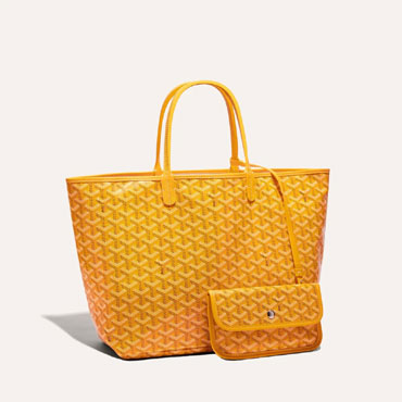 Goyard Saint Louis PM Bag in Yellow STLOUIPMLTY08CL08P