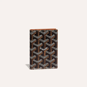 Goyard Saint-Marc Card Wallet in Black Tan STMAR2PMLTY01CL03X