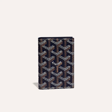 Goyard Saint-Marc Card Wallet in Navy Blue STMAR2PMLTY12CL12X