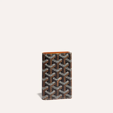 Goyard Saint-Pierre Card Wallet in Black Tan STPIE2PMLTY01CL03P
