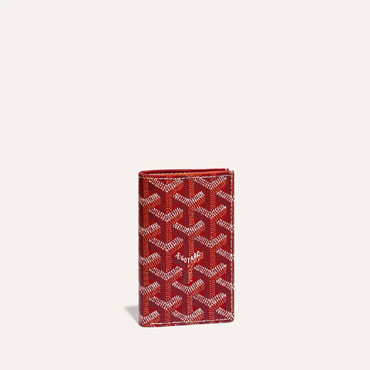 Goyard Saint-Pierre Card Wallet in Red STPIE2PMLTY02CL02P