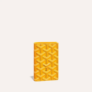Goyard Saint-Pierre Card Wallet in Yellow STPIE2PMLTY08CL08P