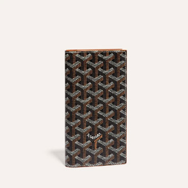 Goyard Saint-Roch Wallet in Black Tan STROC2PMLTY01CL03X