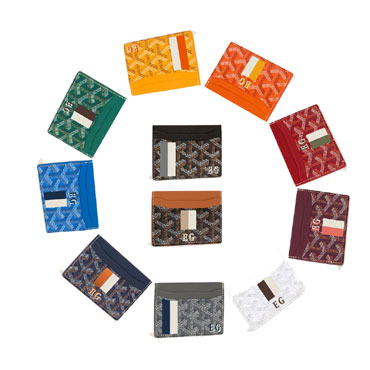 Custom Goyard Porte-Cartes Saint-Sulpice Bin Eco