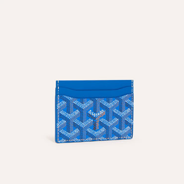 Goyard Saint-Sulpice Card Wallet in Sky Blue STSULPPMLTY10CL10X