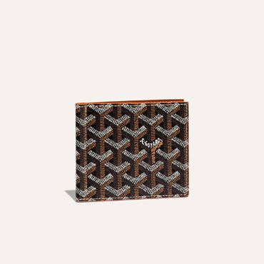 Goyard Saint-Thomas Bill Fold in Black Tan STTHOMPMLTY01CL03P