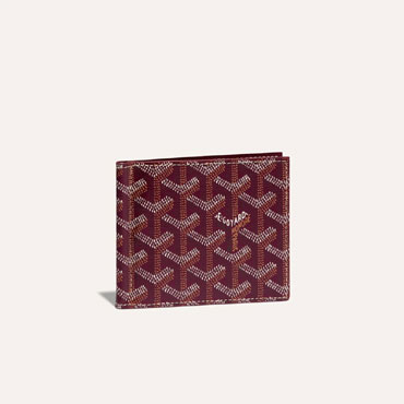 Goyard Saint-Thomas Bill Fold in Burgundy STTHOMPMLTY33CL33P