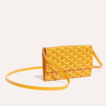 Goyard Varenne Continental Wallet in Yellow VAREN3MMLTY08CL08P