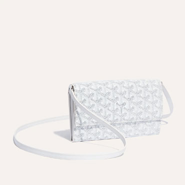 Goyard Varenne Continental Wallet in White VAREN3MMLTY50CL50P
