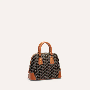 Goyard Vendome Mini Bag in Black Tan VENDO2MINTY01CL03P
