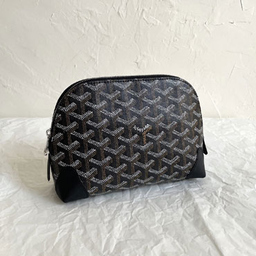 Goyard Vendome Cosmetic Pouch in Black VENDOTPMLTY01CL01P