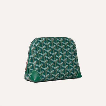 Goyard Vendome Cosmetic Pouch in Green VENDOTPMLTY09CL09P